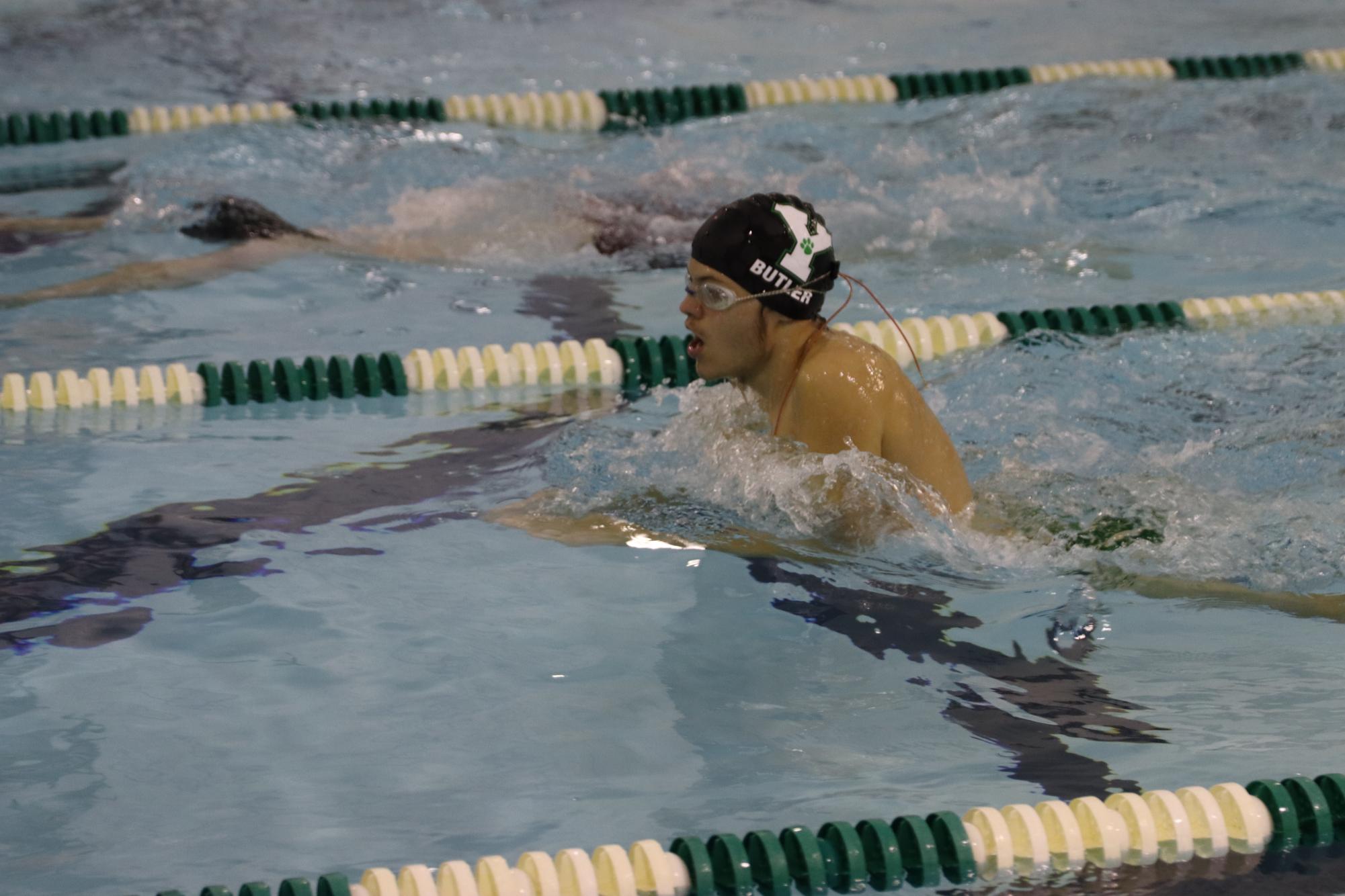 Swimming Defeats Anderson High School