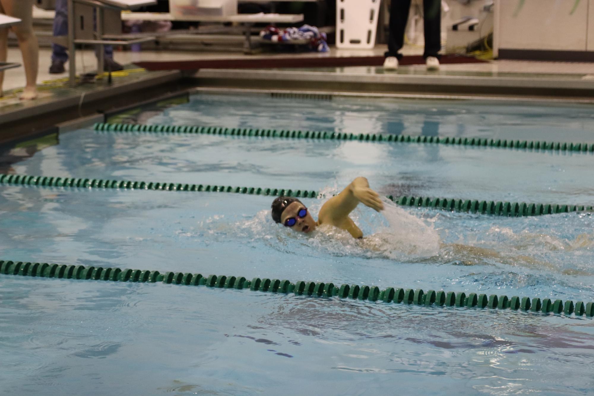 Swimming Defeats Anderson High School