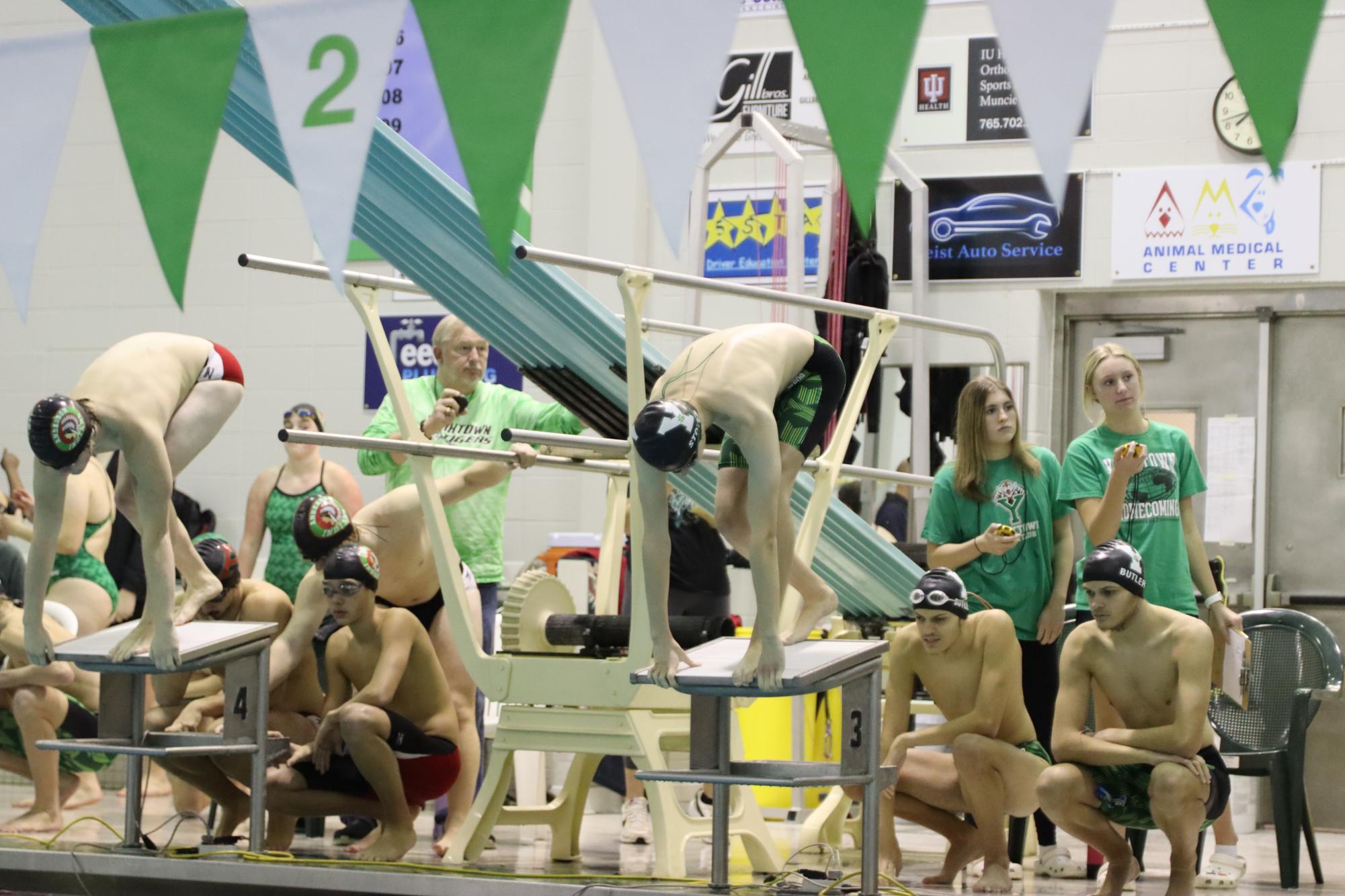 Swimming Defeats Anderson High School